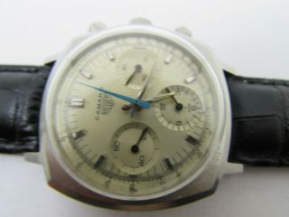 Vintage Heuer Camaro 3 Chronograph Wind Cal 7736 Men Watch 6