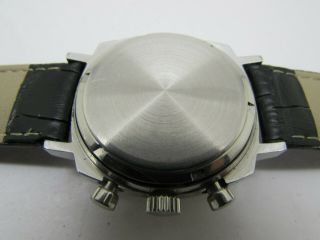Vintage Heuer Camaro 3 Chronograph Wind Cal 7736 Men Watch 7