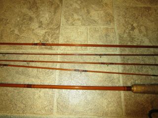 Vintage Goodwin granger 5 piece fly rod with case 3