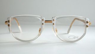 Cazal Vintage Eyeglasses - Nos - Model 332 - Col 180 - Gold & White