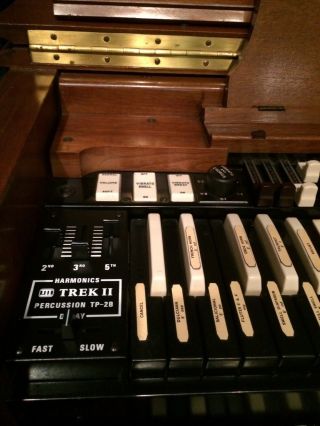 Vintage Hammond C - 2/C - 3 Organ with Trek Percussion and Leslie 122. 2