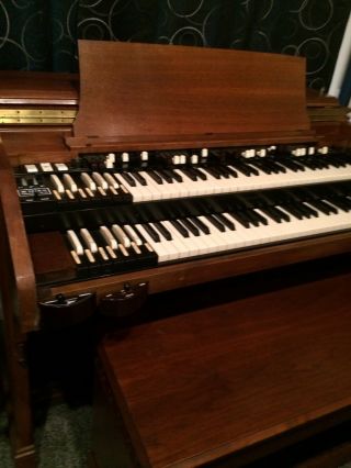 Vintage Hammond C - 2/C - 3 Organ with Trek Percussion and Leslie 122. 3