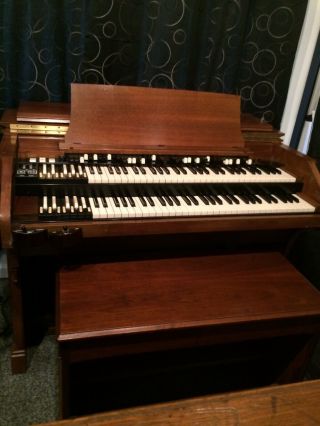 Vintage Hammond C - 2/C - 3 Organ with Trek Percussion and Leslie 122. 4