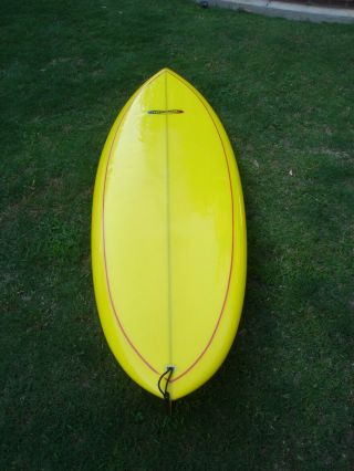 Vintage surfboard by Infinity Surfboards and shaped by Gary Lidden 5