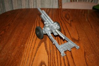 Vintage 1960 ' s Marx Lumar Army 11 - Inch Cannon Howitzer - MPC,  Timmee,  Payton 2