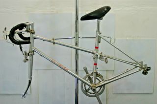 Schwinn Le Tour Mixte Vintage Road Bike Frame Small USA made Sugino 1981 Charity 9