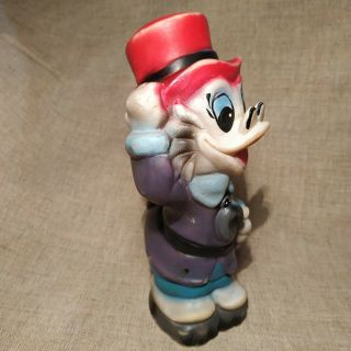 Vintage Rare rubber toy - Scrooge McDuck Uncle Scrooge - 8 in - Disney Doll 5