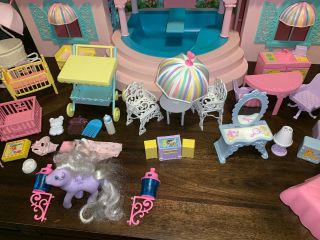 Vintage My Little Pony Paradise Estates with Accessories Furniture 4