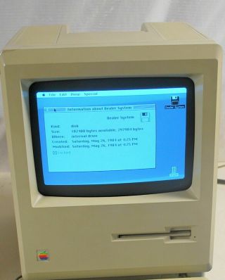 Vintage Apple Mac 128 M0001 Ships Worldwide 2