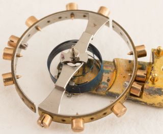 Rare Louis Audemars Pocket Watch Movement - Restore / Parts Helical Hairspring 3