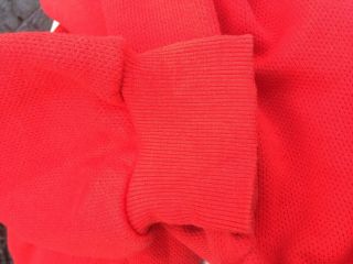 CARTIER LES MUST DE CARTIER 100 COTTON RED SWEATSHIRT SPORT BLOUSE RARE VINTAGE 8