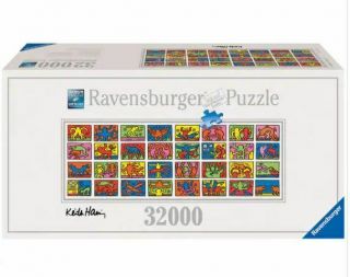 32,  000 - Piece Keith Haring - Double Retrospect Puzzle (rare)