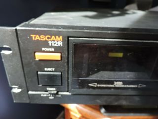 Rare Vintage Tascam 112R 3 Head Cassette Tape Deck Japan,  great 2