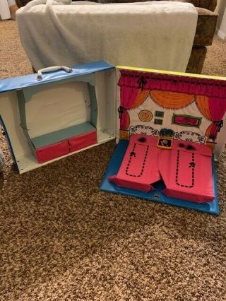 Vintage Barbie and Stacey Sleep ' n Keep case w/ 4 dolls,  clothes,  & accessories 5