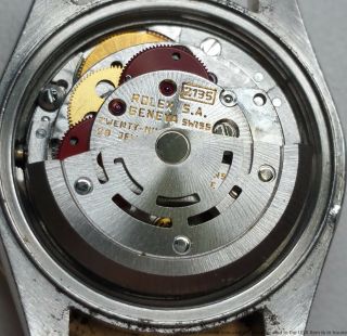 Ladies Rolex Date 18k Gold SS Vintage Watch 69173 Diamond Bezel 3