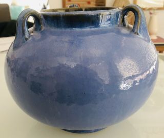 Vintage 3 Handle Bowl/vase - 6” Tall Unmarked Fuller?
