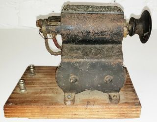 Antique Vintage Porter Motor No 3,  Providence,  RI,  Volts 6 Amps 4 Power 1/12 6