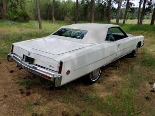 1973 Cadillac Eldorado More picture In item description rare white/black 10