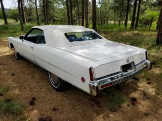 1973 Cadillac Eldorado More picture In item description rare white/black 9