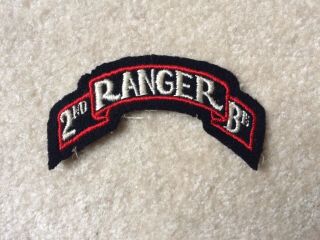 Ww2 U.  S.  Army 2nd Ranger Battalion Patch