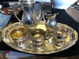 Lovely Antique Solid Silver Tea Set Look Now