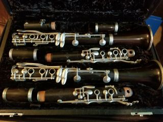 Vintage Buffet Clarinet (a And Bb Pair) Intermediate Level