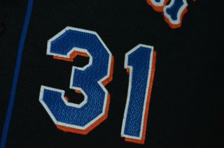 Vtg Mike Piazza York Mets Rawlings AUTHENTIC Alternate Baseball Jersey Sz 48 2