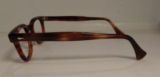 Vintage AUTHENTIC American Optical Stadium Tortoise 44/24 Eyeglass Frame NOS 5