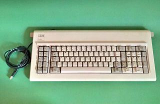Ibm Xt Model F Mechanical Keyboard With Usb Converter,  Vintage Clicky Keyboard