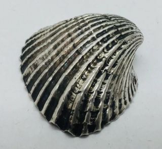 Stephen Dweck Vintage Sterling Silver Figural Shell Dish