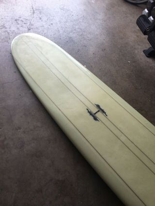 Vintage style 10’ UFO Noserider by Becker Surfboards w/ fin 11