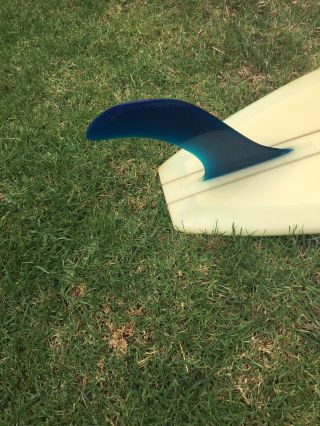 Vintage style 10’ UFO Noserider by Becker Surfboards w/ fin 5