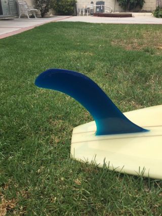 Vintage style 10’ UFO Noserider by Becker Surfboards w/ fin 6