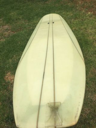 Vintage style 10’ UFO Noserider by Becker Surfboards w/ fin 8