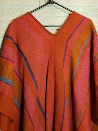 Vintage Alice Kagawa Parrott Hand Woven Wool Fine Art Shawl Santa Fe NM 10