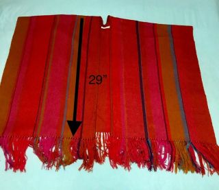 Vintage Alice Kagawa Parrott Hand Woven Wool Fine Art Shawl Santa Fe NM 4