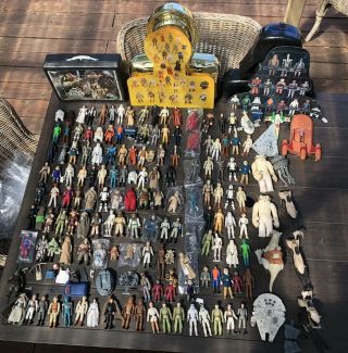 142 Figures Vintage Star Wars First 12/77 & Last 17 Near Complete Run Ships Wow