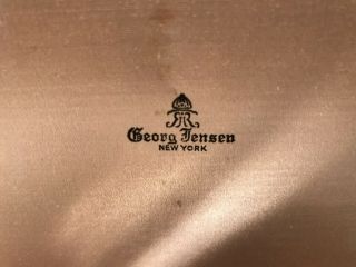 Acorn by Georg Jensen Denmark Sterling Silver Serving Set In Custom Leather Case 2