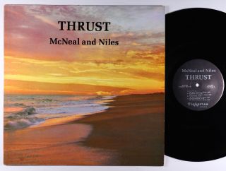 Mcneal And Niles - Thrust Lp - Tinkertoo - Rare Private Funk Jazz Vg,