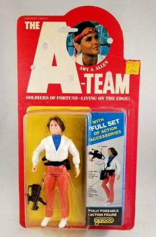 Vintage Galoob The A - Team Amy A Allen Moc (old Store Stock)