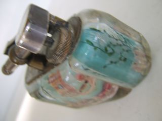 Rare Large Old Dunhill Aquarium Table Lighter Made in England Circa 1950s 5