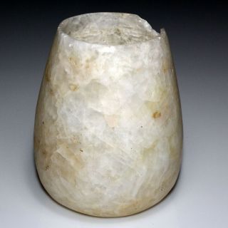 Circa 1000 Bc Egyptian Alabaster Vase