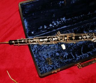 handmade German English horn – - extremely rare 4
