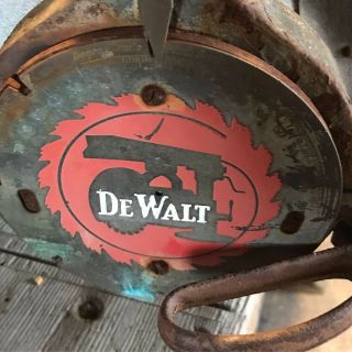 Vintage Dewalt Radial Arm Saw Model D.  Rare 14” - - Price Drop