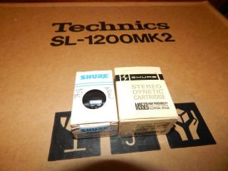 Rare - Vintage NOS Technics SL - 1200MK2 - XA Turntable in - Shure Cart 6