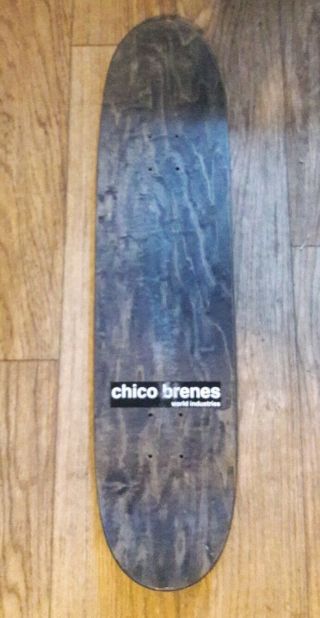 Vintage 1993 Chico Brenes World Industries NOS Nude Beach Skateboard Sean Cliver 5