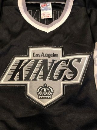 Vtg Rare Los Angeles Kings Alexei Zhitnik Hockey Jersey Size M Vintage Ccm 90s 2