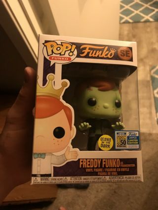 2019 Funko Fundays Gitd Frankenstein Freddy Funko Le24 And Insanely Rare