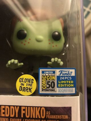 2019 Funko Fundays GITD Frankenstein Freddy Funko LE24 And Insanely Rare 8