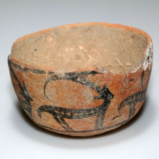 Indus Valley Terracotta Pot,  Decorated,  Circa 1900 - 1000 Bc